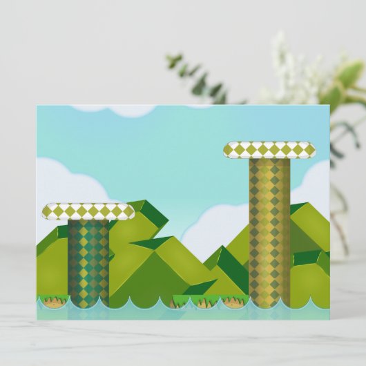 Platformspel voor Retro Kaart (Staand voorkant)