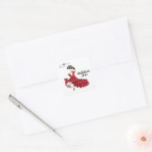 Platin, AXA Cup sticker (Andalusië) - Zwarte tekst (Envelop)