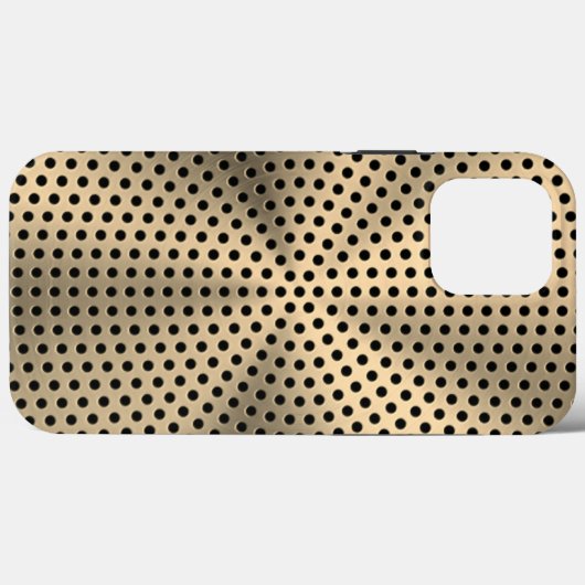 Platina brons Roestvrij staal Print Case-Mate iPhone Case (Achterkant (horizontaal))