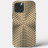 Platina brons Roestvrij staal Print Case-Mate iPhone Case (Achterkant)