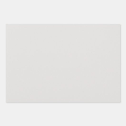 Platina effen kleur inpakpapier vel (Voorkant)