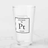 Platina Glas (Achterkant)