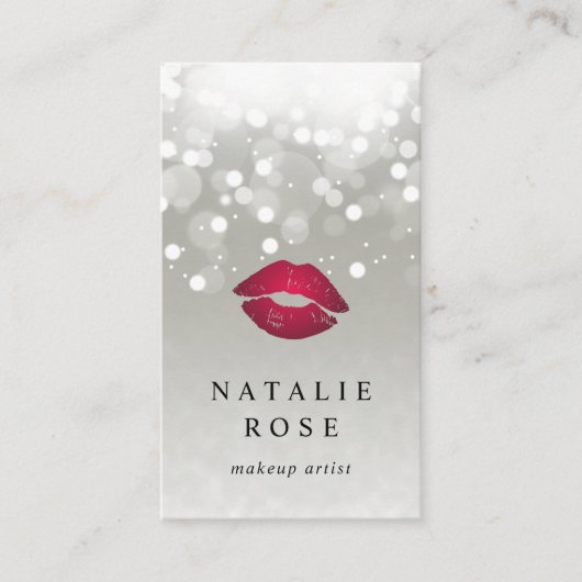 Platina Glow | Lips Visitekaartje (Voorkant)