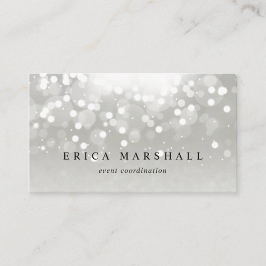 Platina Glow Visitekaartje (Voorkant)