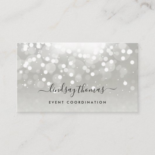 Platina Glow Visitekaartje (Voorkant)