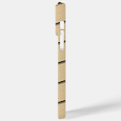 Platina Goud Roestvrij staal Print Case-Mate iPhone Case (Achterkant / Links)