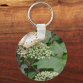 Platina Monarach Butterfly Sleutelhanger (Voorkant)