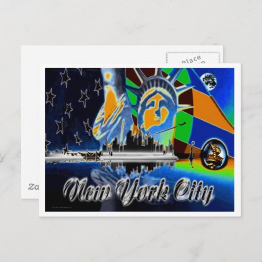 PLATINA NACHTEN BRIEFKAART (Voorkant / Achterkant)