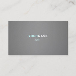 Platina papier visitekaartje