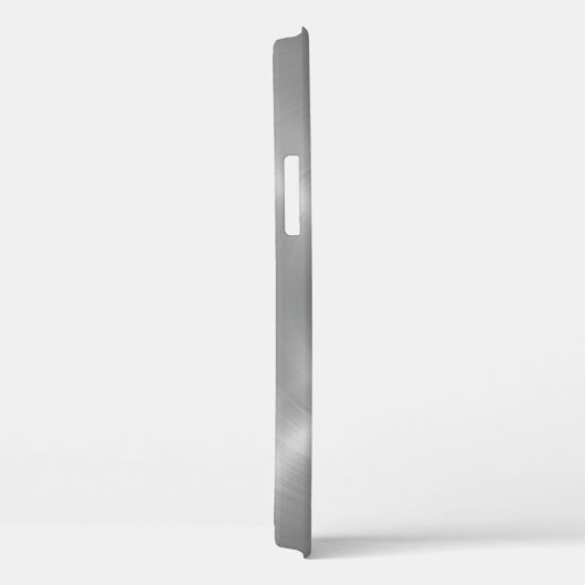 Platina Roestvrij staal Metaal Case-Mate iPhone Case (Achterkant / Rechts)