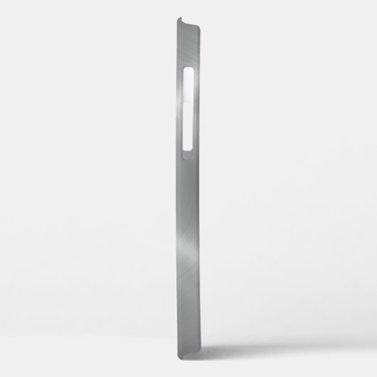 Platina Roestvrij staal Metaal Case-Mate iPhone Case (Achterkant / Links)