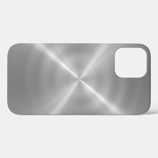 Platina Roestvrij staal Metaal Case-Mate iPhone Case (Achterkant (horizontaal))