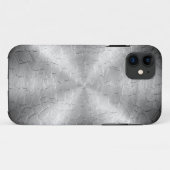 Platina Roestvrij staal Metaal Case-Mate iPhone Case (Achterkant (horizontaal))