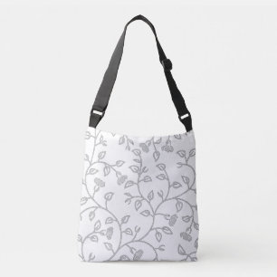 Platina, Sneeuw Drift, Star Dust decoratief ontwer Crossbody Tas