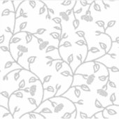 Platina, sneeuwfort, Star Dust decorative Design. Sticker (Voorkant)