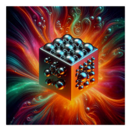 Platina Sphere Perfect Poster