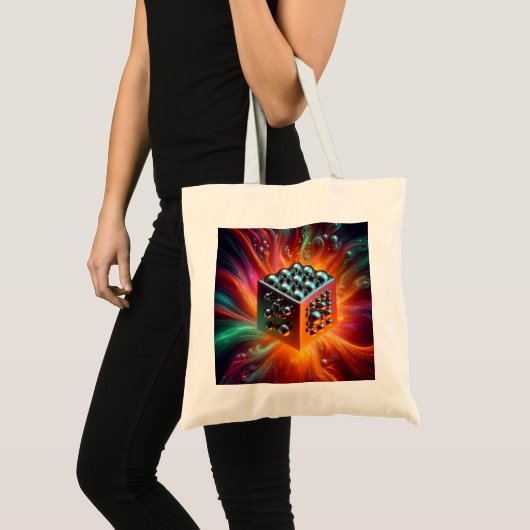 Platina Sphere Tote Bag (Voorkant (product))