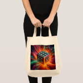 Platina Sphere Tote Bag (Voorkant (product))