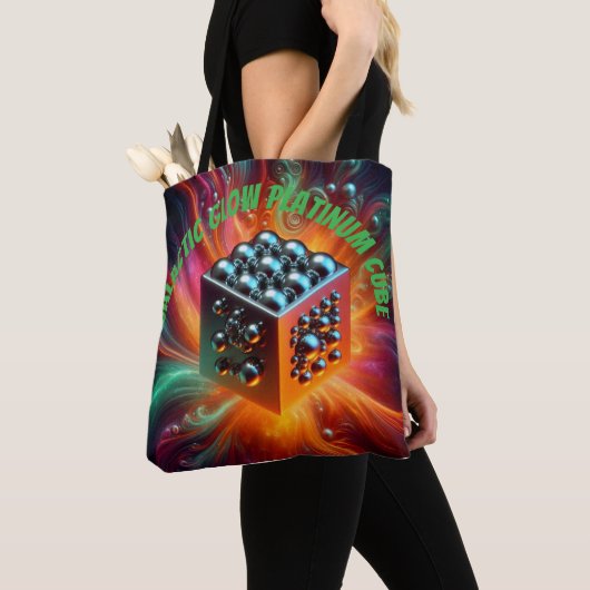 Platina Sphere Tote Bag (Dichtbij)