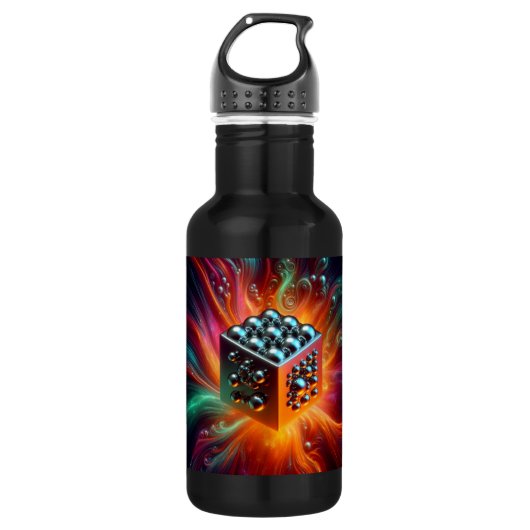 Platina Sphere Waterfles (Voorkant)