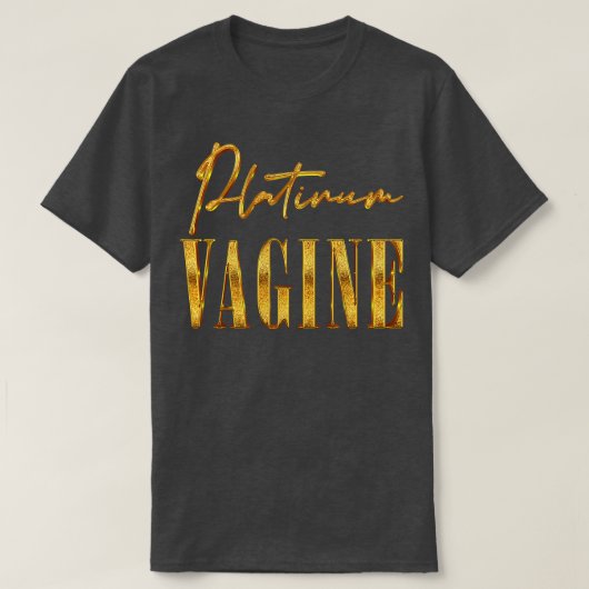 Platina Vagine T-shirt (Design voorkant)