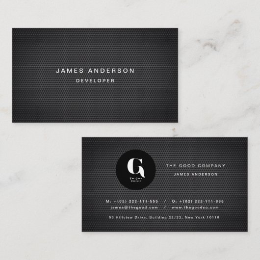 Platina Visitekaartje (Voorkant / Achterkant)