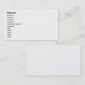  platina-Visitekaartjes Visitekaartje (Voorkant / Achterkant)