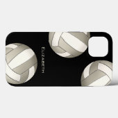 platina white women volleyball Case-Mate iPhone case (Achterkant (horizontaal))