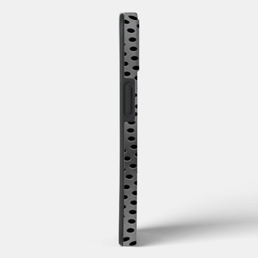 Platina Zilver Roestvrij staal Print Case-Mate iPhone Case (Achterkant / Rechts)