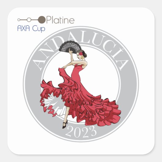 Platine, AXA Cup Sticker (Andalusië) (Voorkant)