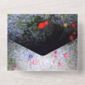 platinum 20th wedding anniversary invitation   all in one uitnodiging (Achterkant)