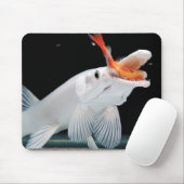 Platinum Alligator Garのマウスパッド Muismat (Met muis)