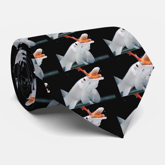 “Platinum Alligator Gar Pike”の優良製品 Stropdas (Opgerold)