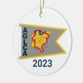 Platinum Burgee (2023) keramische siervoorwerpen Keramisch Ornament (Links)