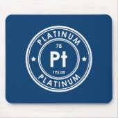 Platinum Element Blue Muismat (Voorkant)