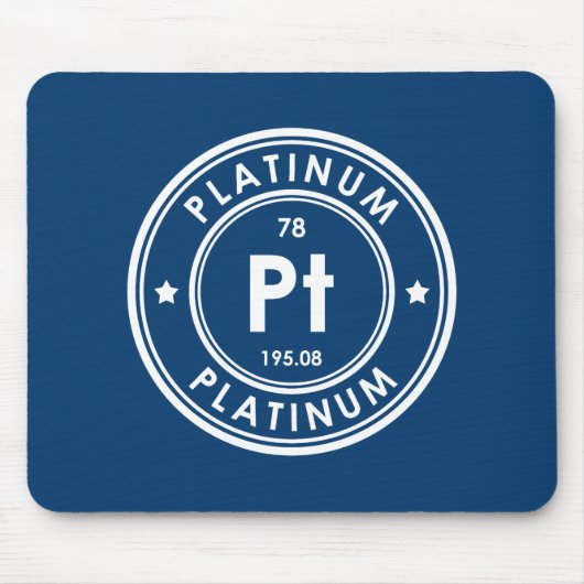 Platinum Element Blue Muismat (Voorkant)