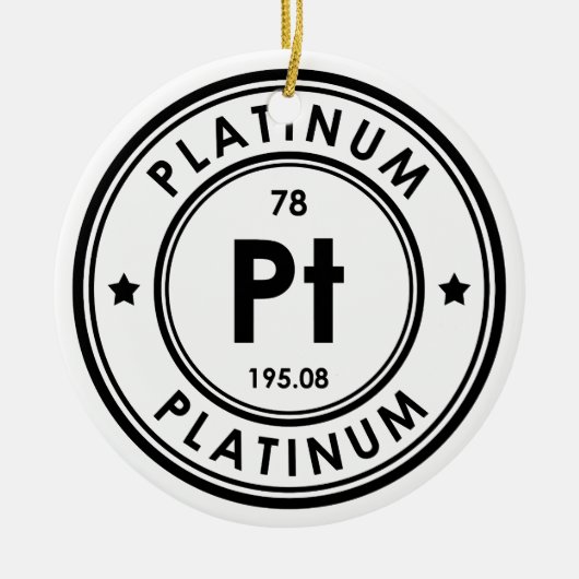 Platinum Element keramisch Ornament (Voorkant)