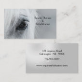 Platinum Equine Aangepaste Visitekaartjes (Voorkant / Achterkant)