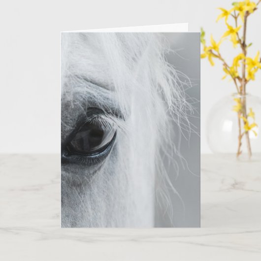 Platinum Equine Wenskaart Kaart (Gele Bloem)