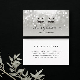 Platinum gloed estheticus of Makeup Artist Visitekaartje