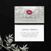 Platinum gloed Lips Visitekaartje