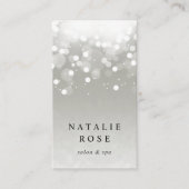 Platinum gloed verticaal visitekaartje (Voorkant)