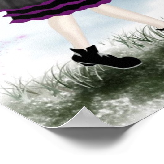 Platinum Gloss Canvas "Cudly Bacon" Poster (Hoek)