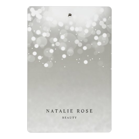 Platinum Glow - Aangepast Mini Klembord (Achterkant)