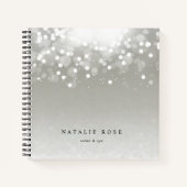 Platinum Glow - Aangepast Notitieboek (Voorkant)