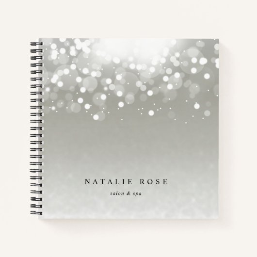 Platinum Glow - Aangepast Notitieboek (Voorkant)