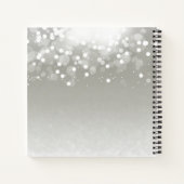 Platinum Glow - Aangepast Notitieboek (Achterkant)
