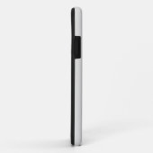 Platinum grijs effen kleur | Minimalistische naam Case-Mate iPhone Case (Achterkant/rechts)