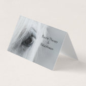 Platinum Horse personaliseert Visitekaartjes (Voorkant)