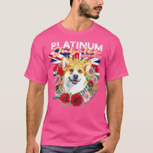 Platinum Jubilee 19522022corgi eigenaar T-shirt
